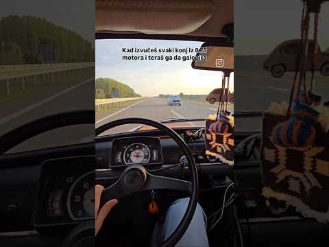 Subjektivni osjećaj da ides 250kmh