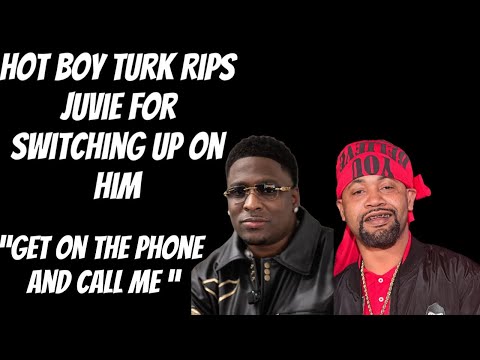 Hot Boy Turk finally address the Juvenile situation #cashmoney #juvenile #bg #birdman 