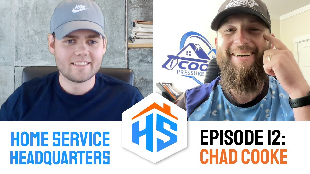 Ep. 12 | Pressure vs soft-washing, $500 startup, the “5 around” | Chad Cooke, Cooke Pressure Washing