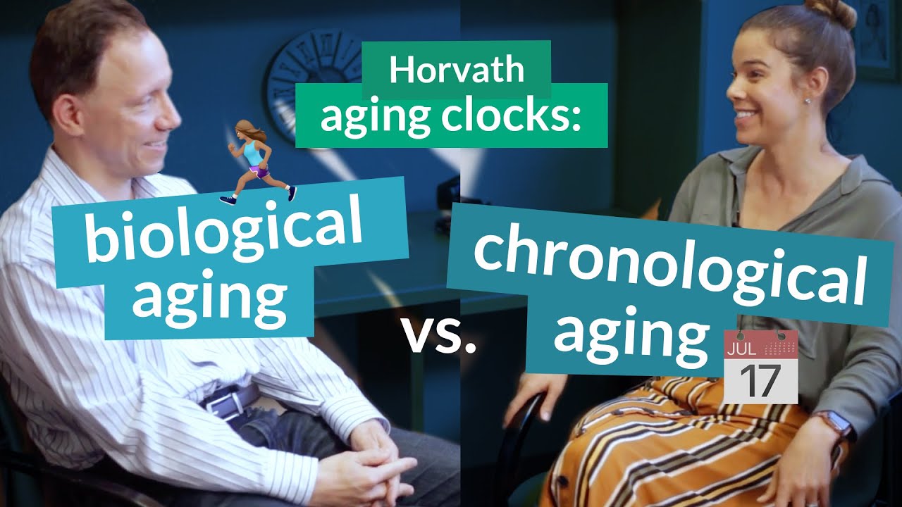 Horvath epigenetic aging clocks measure two types of age: biological aging vs. chronological aging
