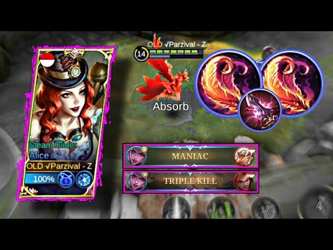 build insane damage alice with double blood wings in combination with divine glaive