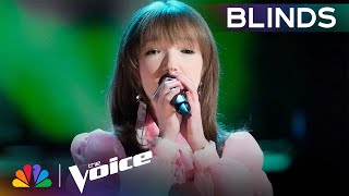 College Student Delivers Haunting Performance of Paramore&#39;s &quot;All I Wanted&quot; | The Voice Blinds | NBC