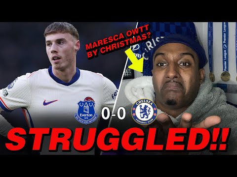 PALMER, JACKSON POOR BUT THE 'CHAMPIONSHIP MANAGER' IS 2ND AT CHRISTMAS | EVERTON 0-0 CHELSEA REVIEW