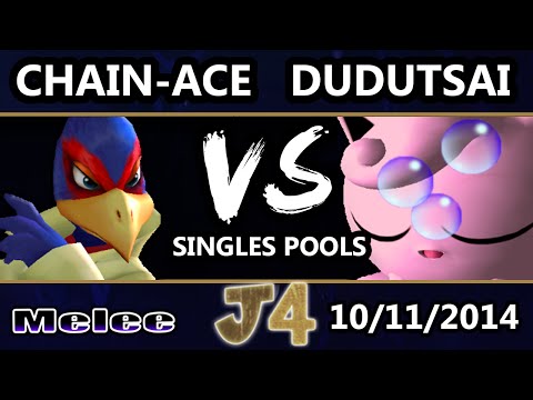 Justice 4 - MGFC | Chain-ace (Falco) Vs. DuDuTsai (Jigglypuff) SSBM Pools - Melee