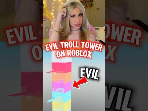 There’s an “EVIL” TROLL TOWER on ROBLOX! 😱