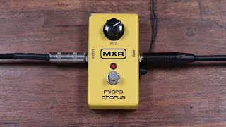 Video thumbnail for MXR Micro Chorus by Wall of Sound