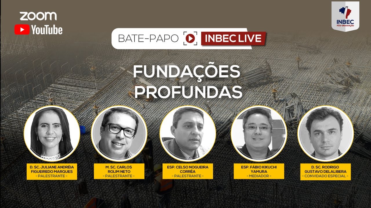 LIVE INBEC - FUNDAÇÕES PROFUNDAS
