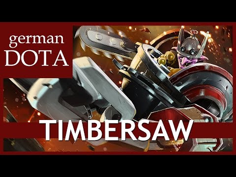 Dota 2 TIMBERSAW - Gameplay German