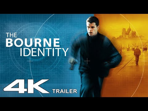 The Bourne Identity 2002 Trailer  4K