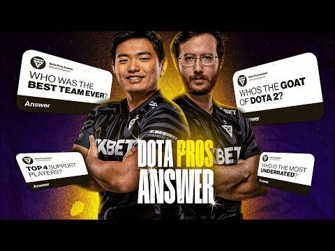 Dota PROS Answer | Tundra Dota | Presented By 1xBET