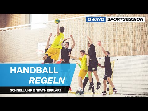 Handball Regeln schnell und einfach erklärt: Spielfeld, Strafen, Spieler | owayo