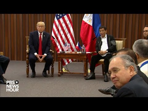 WATCH: President Trump, Philippine President Duterte make joint statements
