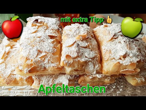 Fantastically delicious apple turnovers made from puff pastry, quick and easy! With an extra tip