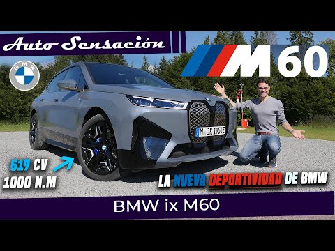 Presentación  BMW iX M60 2022 . El primer SUV eléctrico M de BMW !!!