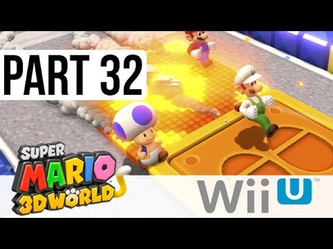 Super Mario 3D World Special World 100% STAR STAMP HUNT - Walkthrough Part 32 - World 4 and 5