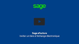 Envoi par Sage eFacture et suivi