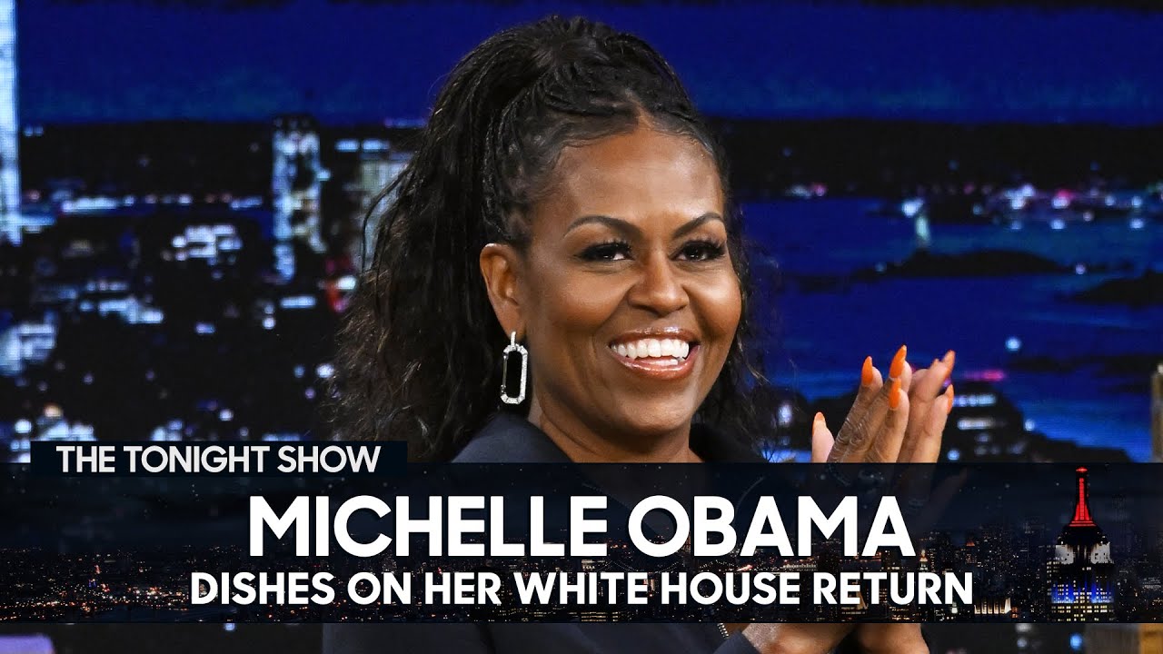 Michelle Obama Dishes on Her White House Return and Her Friendship with Oprah Winfrey | Tonight Show