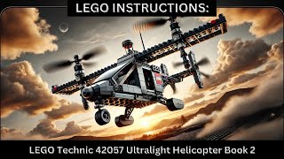 LEGO INSTRUCTIONS: Build the 42057 Ultralight Helicopter! 🚁✨ (Step-by-Step Flip Through) Book 2
