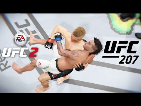 UFC 207 |  T.J. Dillashaw vs John Lineker Simulation | EA UFC 2 - Xbox One