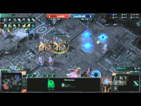SC2:WCS Finals 2012 Group G LucifroN vs Levin (Game 3)