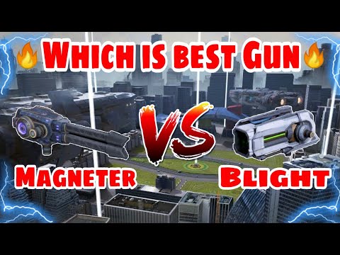 [WR] 🔥Blight VS Magneter Weapon Comparison in |War Robots|