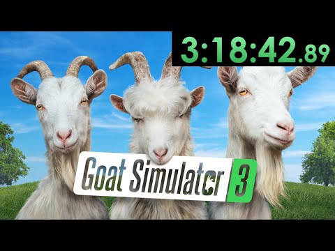 100% Speedrunning Goat Simulator 3 Was A Mistake