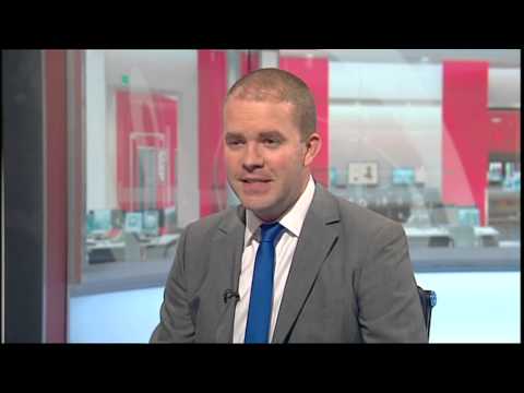 Wales Today - Floor Manager walks into shot