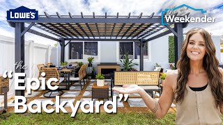 Lowe's Home Improvement — The Weekender: "The Epic Backyard" Makeover (Season 7, Episode 1)