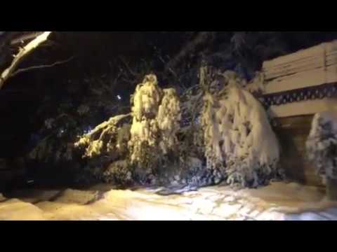 Tarabyada  muaazzam kar manzarası