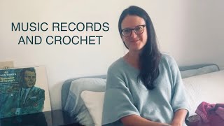 Music Records with City Farmhouse Studio- crochet / knit and relax with Cathy Live