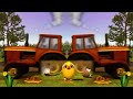 El Pollito Pio Con Un Tractor Conferentes Efectos