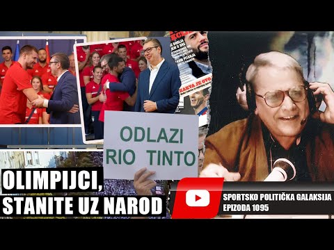 "Olimpijci, stanite uz narod a ne uz Vučića" - Milojko Pantić
