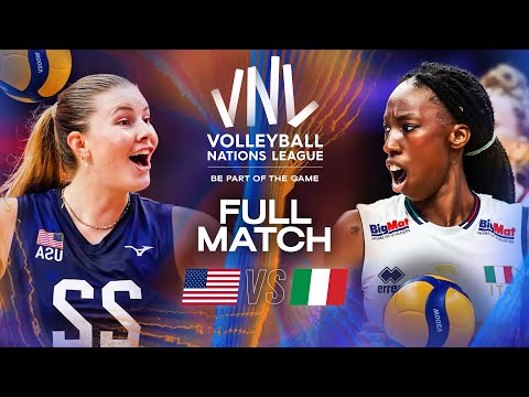 USA 🇺🇸 vs. Italy 🇮🇹 | VNL 2025 - Full Match | Week 1