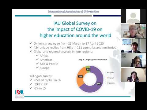 4. Future of Higher Education: Impact of Covid-19 Global Survey Results