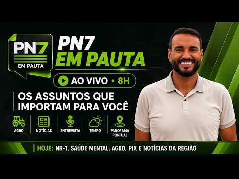 PN7 em Pauta | Tragédia em Goiás, Lula em Rio Verde e nova NR-1 | AO VIVO