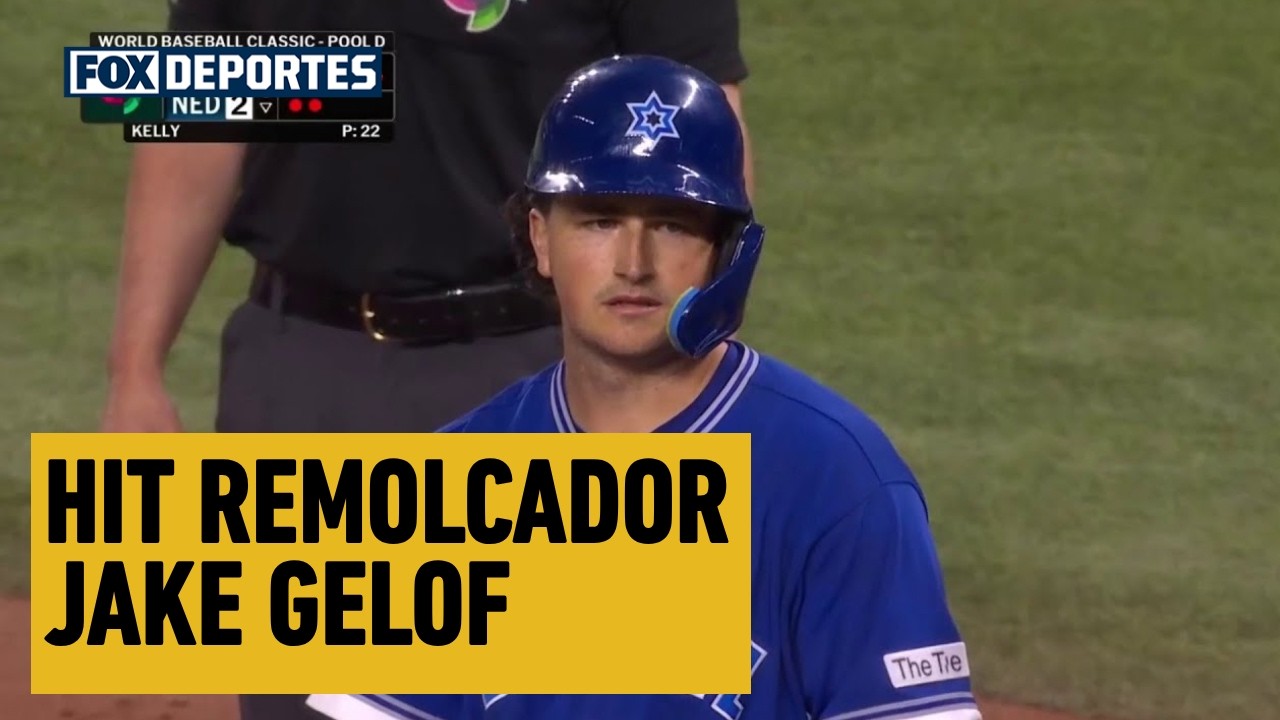 🇮🇱💪 HIT REMOLCADOR, 2 CARRERAS Jake Gelof | Israel 4-2 Países Bajos | WBC 2026