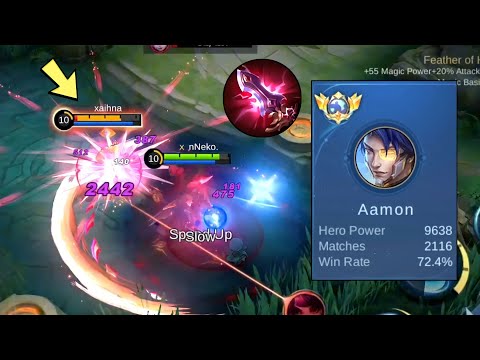 WTF DAMAGE!!! GLOBAL AAMON BEST 1 SHOT BUILD!
