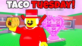 When is TACO TUESDAY TODAY in STEAL a BRAINROT! Taco Tuesday Admin Abuse Time