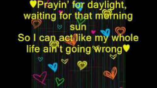 lyrics to prayin for daylight
