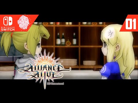 The Alliance Alive HD Remastered Switch Gameplay Walkthrough Part 1