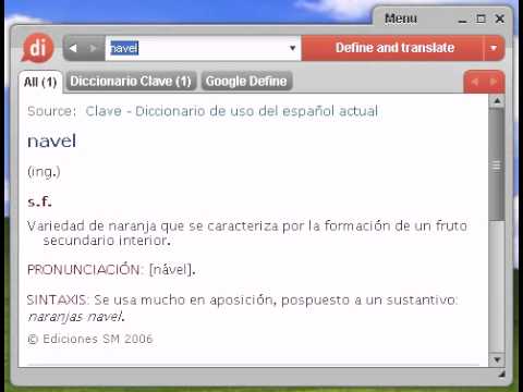 Definición de navel