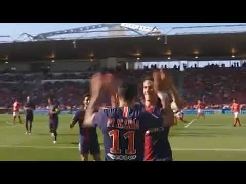 OMG! Watch Angel Di Maria goal from corner kick vs Nimes 01 09 2018
