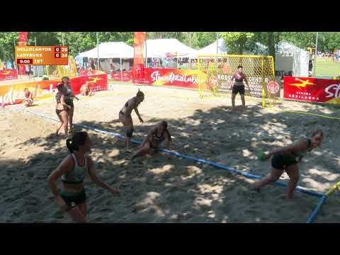 HelloLányok-KFSE - E-ON LadyBugs (0-2) | Kval #4. - Balatonakarattya | Strandkézilabda 2023