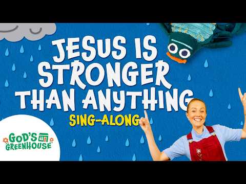 When Jesus Stopped the Raging Storm ⛈️ | Toddler Christian Learning & Bible Songs - Kingdom Kids Zone, Sing With Me - God's Greenhouse | Bible Songs for Kids (by Minno)