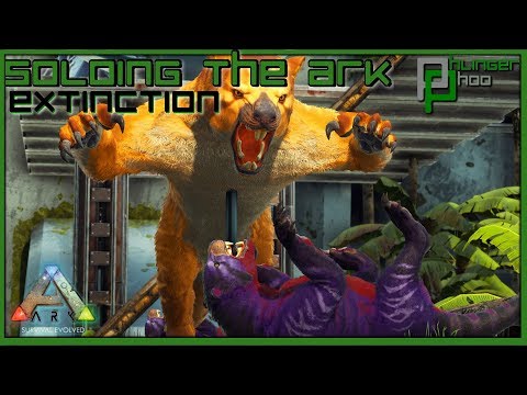 Soloing the Ark S4E215 - TAXIDERMY - DECORATING THE BASE WITH MY FAVORITE DINOS FROM THE SERIES