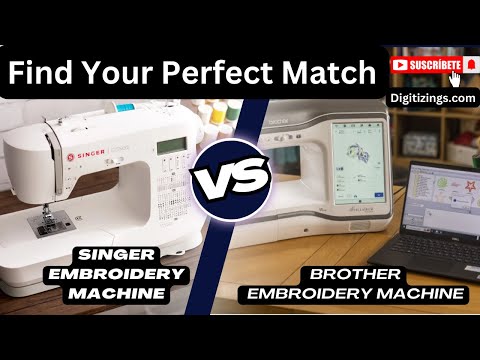 Embroidery Machine Comparison Brother vs Singer | Find Perfect Match! #embroiderymachinecomparison