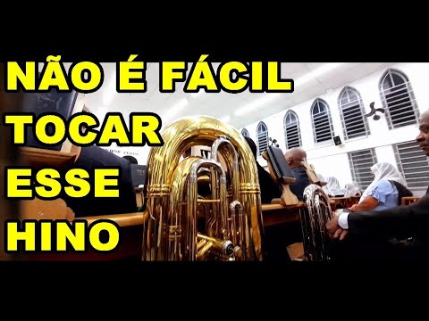 OUÇAM COMO FICOU, CULTO IVOTURUCAIA,  HINO 303 CCB HINÁRIO 5, O SENHOR NÃO MUDARÁ,  TUBA KING.