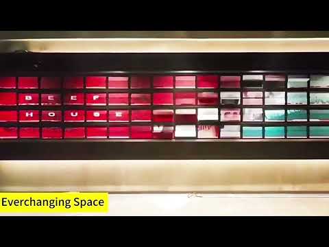 Flip-Disc Kinetic Art