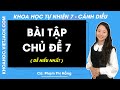 Khoa học tự nhiên 7 Cánh diều | Bài tập chủ đề 7 - Trang 86 - Giải KHTN 7