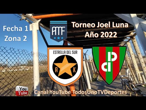 Estrella del Sur vs. Atlético y Progreso - Fecha 1 -Torneo Joel Luna Asoc. Metropolitana Fútbol SV